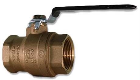 BRASS BALL VALVE 1.25INCH - Boreal